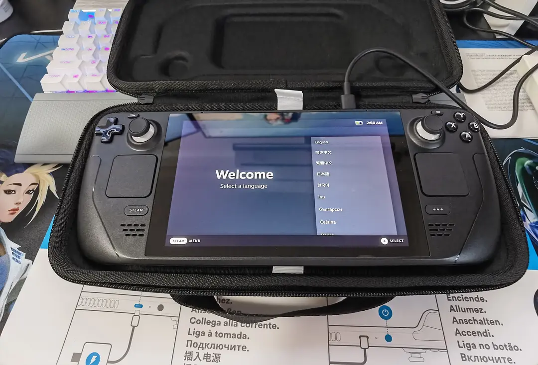 SteamDeck实机